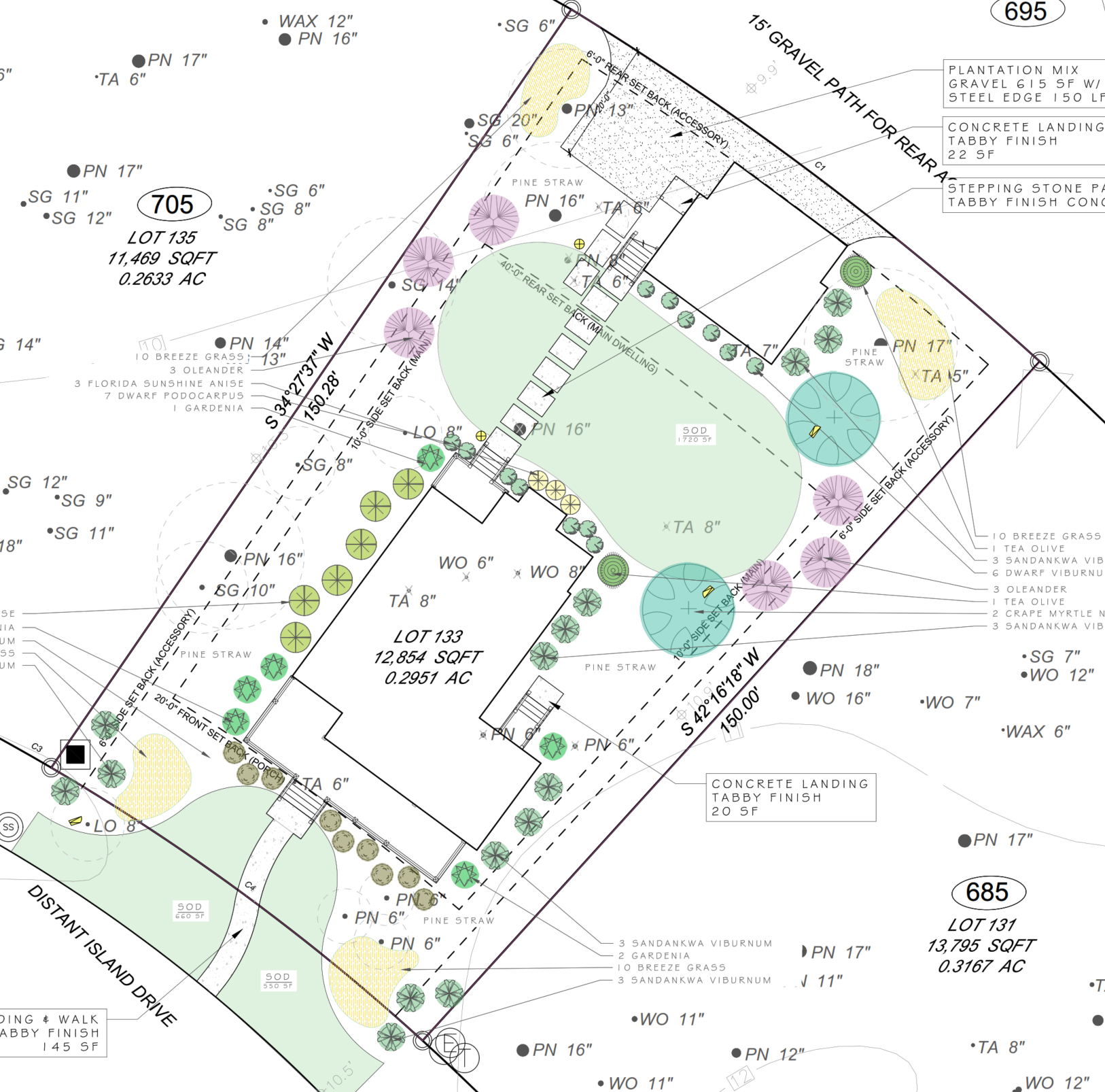 695 landscape plan